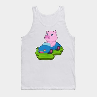 Pig Car Tank Top